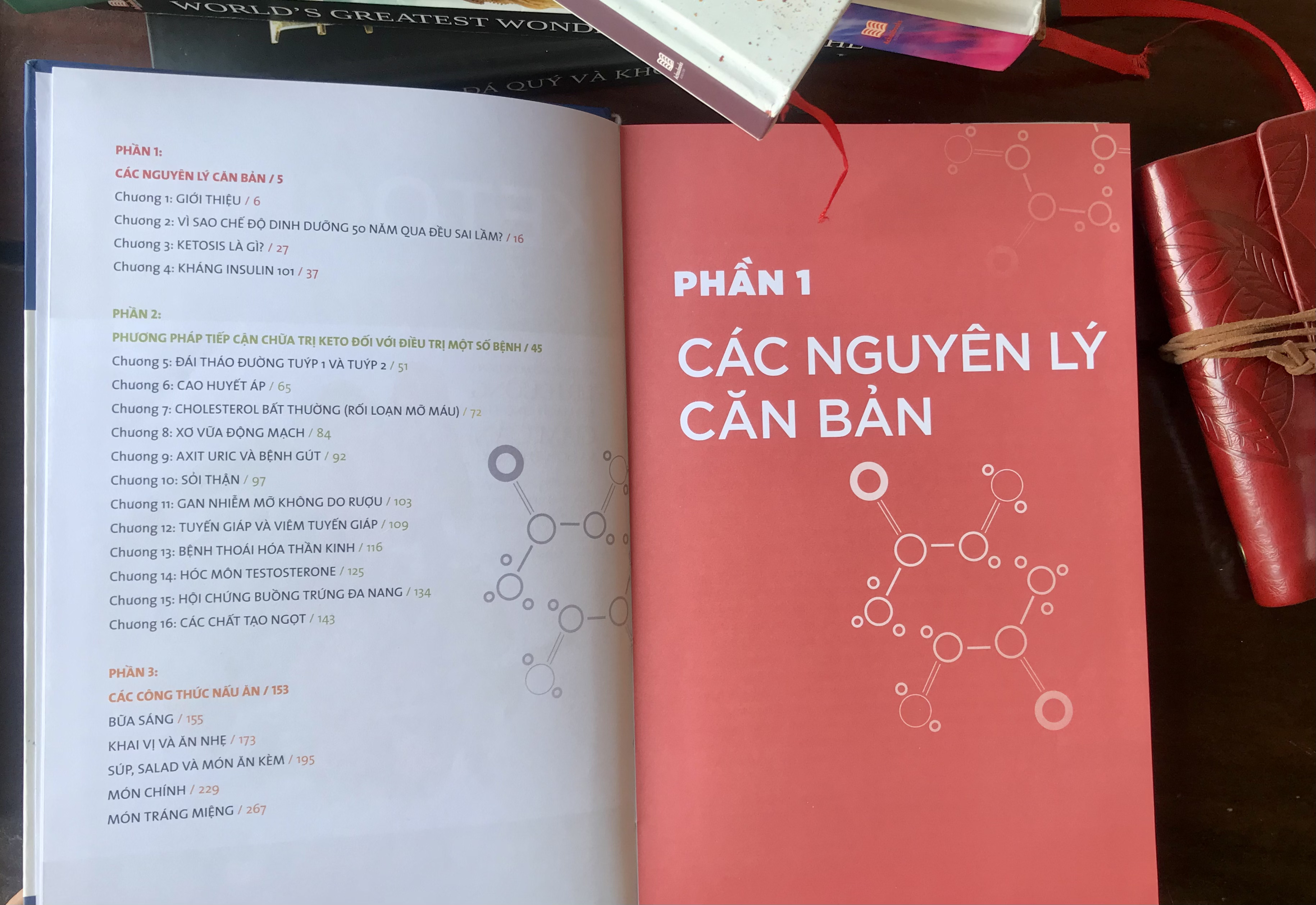 Sách Nấu Ăn - The Keto Cure - Sách Thực Dưỡng Dúng Cách Để Có Một Cơ Thể Khỏe Và Đẹp - Á Châu Books, Bìa Cứng, In Màu