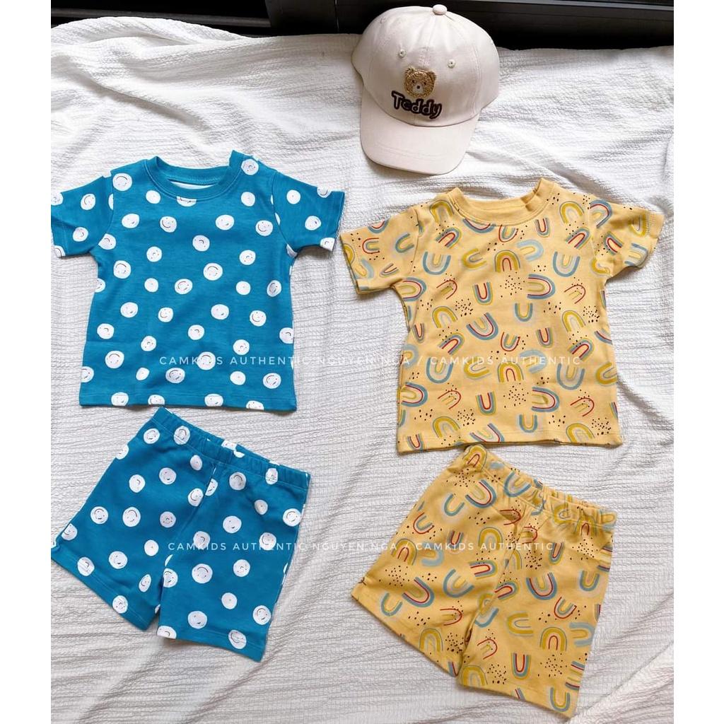 Combo 2 bộ cộc tay bé gái GEO săn sale sz 6-9M đến 2-3Y