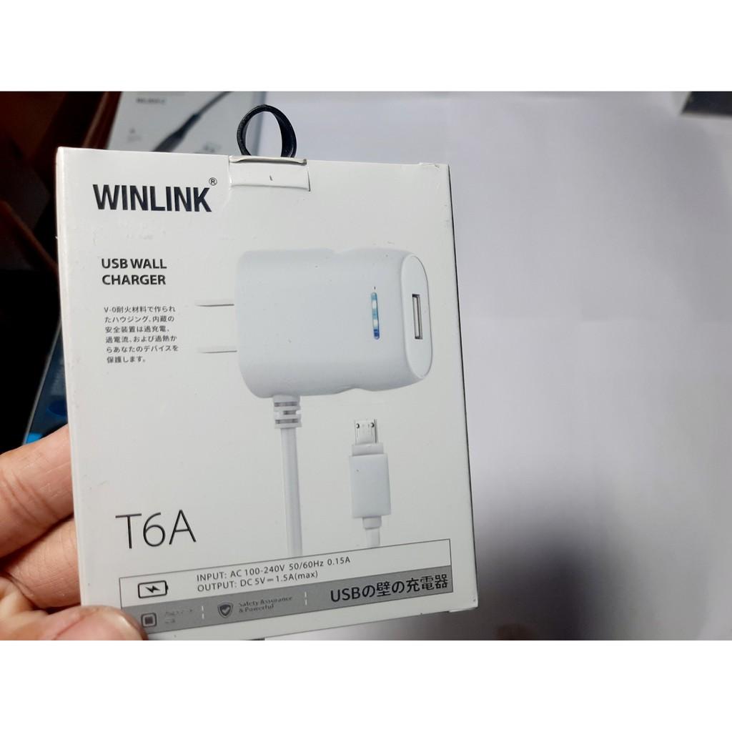 Bộ Sạc 2 trong 1 Winlink 20T6A- hàng chính hãng