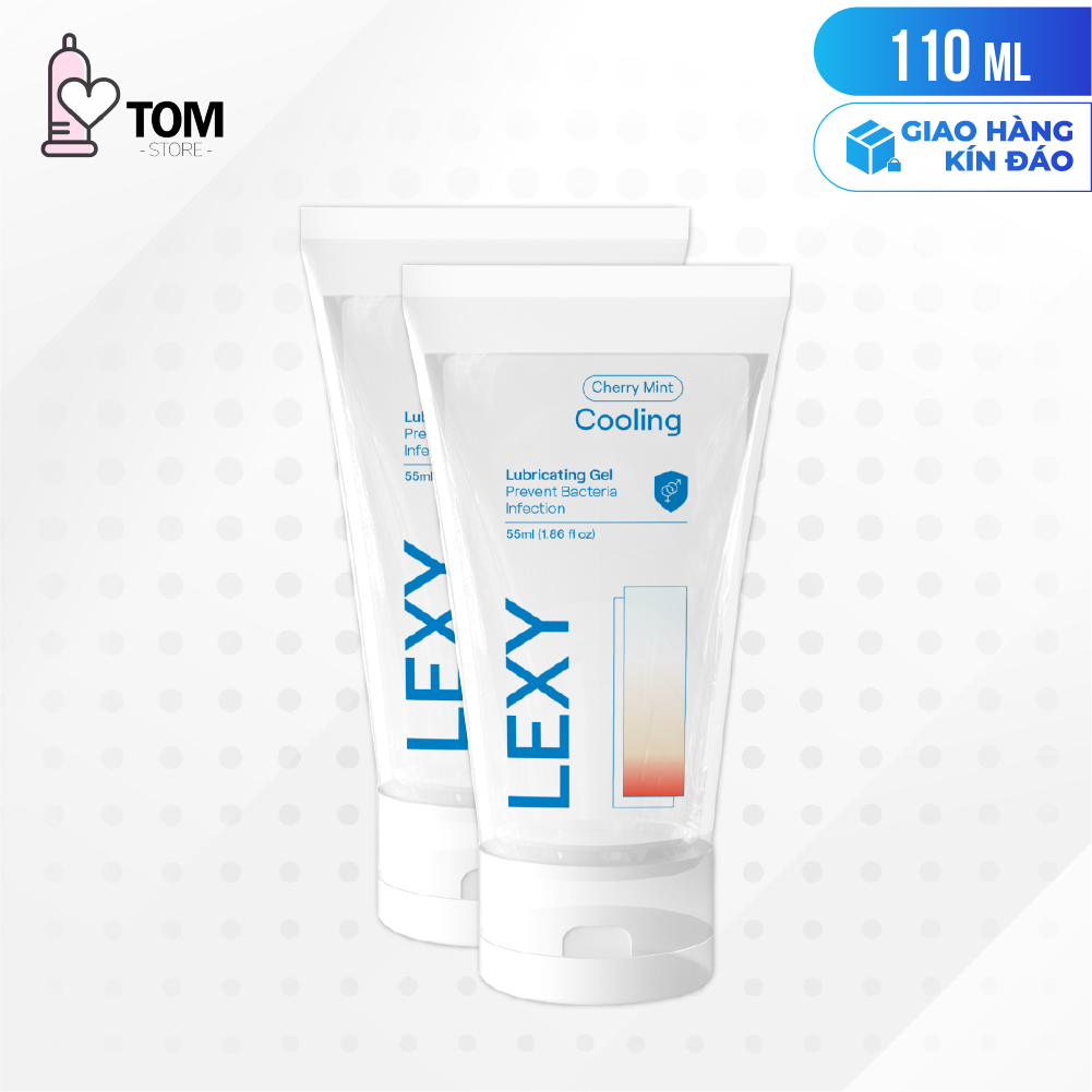 Gel bôi trơn bạc hà mát lạnh - Lexy Cooling - Chai 55ml