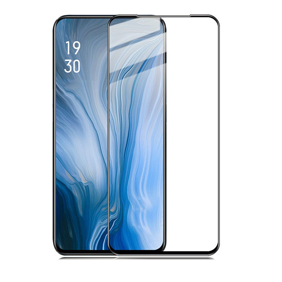 Miếng dán kính cường lực full màn hình 111D cho Oppo Reno hiệu HOTCASE - Hàng nhập khẩu
