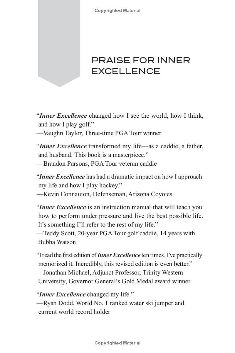 Sách ngoại văn: Inner Excellence - Train Your Mind For Extraordinary Performance And The Best Possible Life