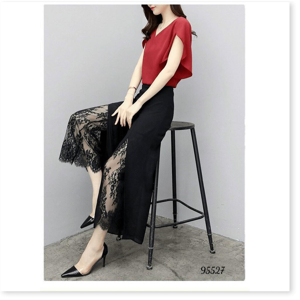 SET COTTON LẠNH,QUẦN CÓ DÂY KÉO,THIẾT KẾ HỌA TIẾT TRƠN NHƯNG KHÔNG KÉM PHẦN SANG TRỌNG THỜI TRANG KING STORE