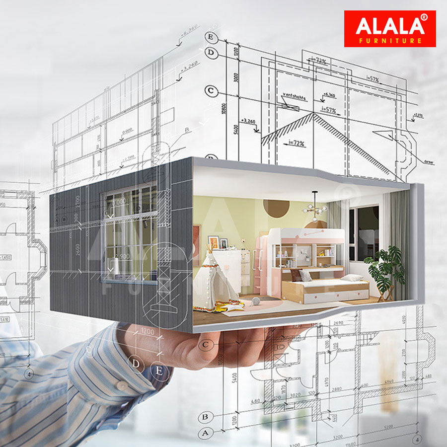 Giường tầng ALALA154 đa năng/ Miễn phí vận chuyển và lắp đặt/ Đổi trả 30 ngày/ Sản phẩm được bảo hành 5 năm từ thương hiệu ALALA/ Chịu lực 700kg