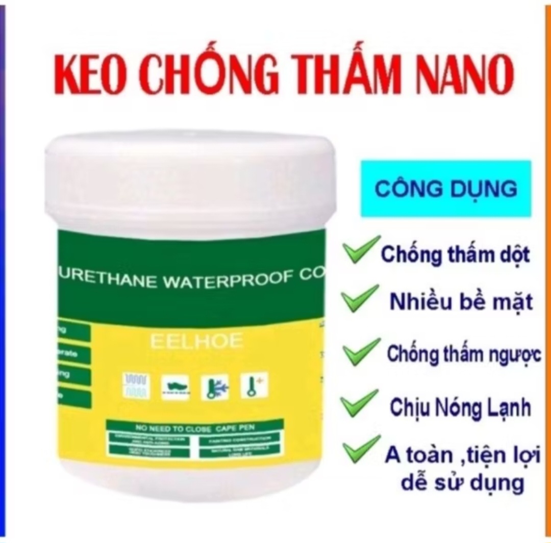 LỌ KEO QUÉT SIÊU CHỐNG THẤM NƯỚC TRONG SUỐT NHẬT BẢN CHO MỌI CÔNG TRÌNH