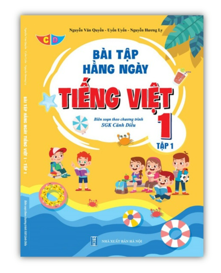 Sách - Bài tập hàng ngày tiếng việt 1 - tập 1 ( Cánh diều )