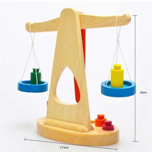 Đồ Chơi Cân Gỗ Thăng Bằng Phát Triển Tư Duy Theo Montessori