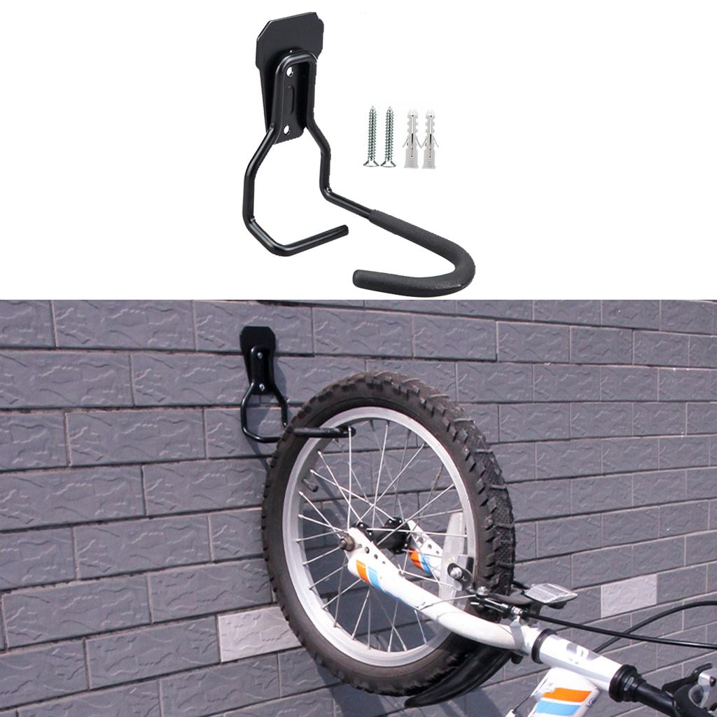 Iron Bike Hook Bicycle Holder Rack Stand Storage Wall Mount Garage Hanger