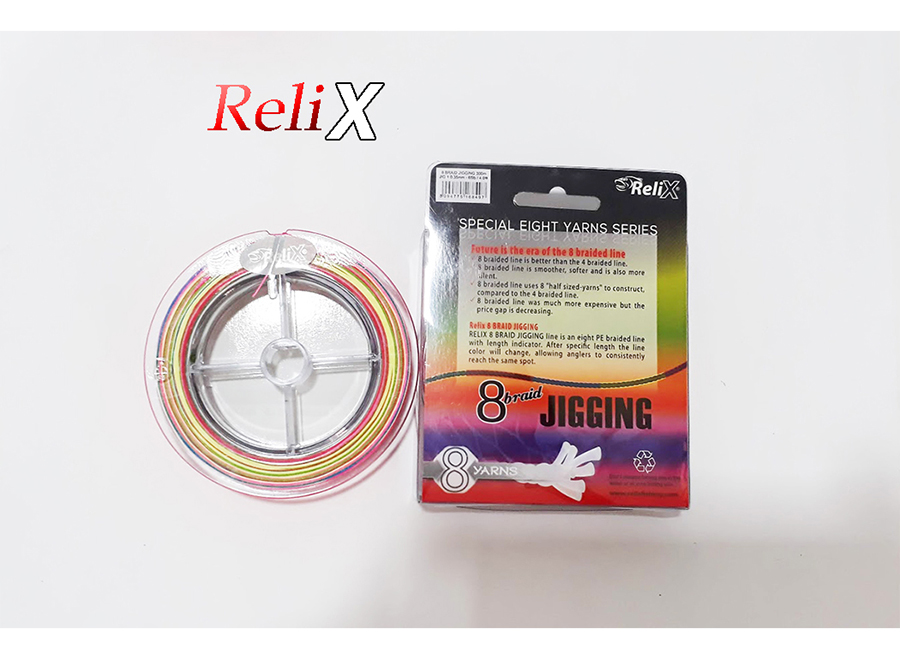 Dây Dù Câu Cá Relix Jigging 8 sợi 300 mét