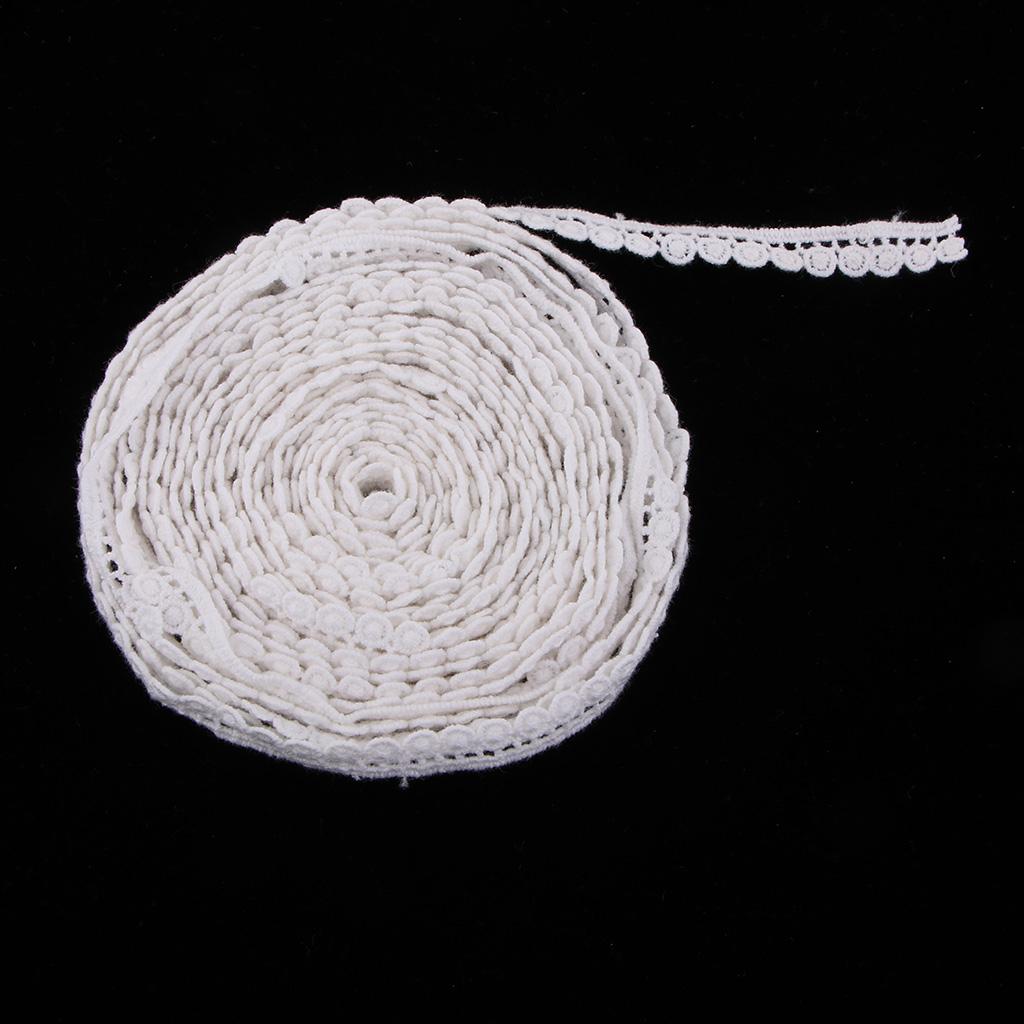 5 Yards Pom Pom Ball Fringe Trim Ribbon DIY Crafts Supplies for Wedding Dress, Garment, Jeans, Sewing Accessories