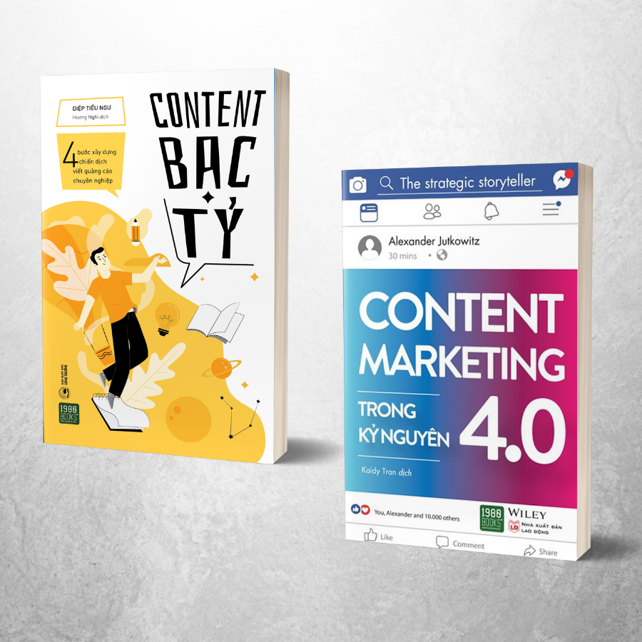 COMBO CONTENT MARKETING GỒM ( Content bạc tỷ + Content marketing trong kỷ nguyên 4.0)