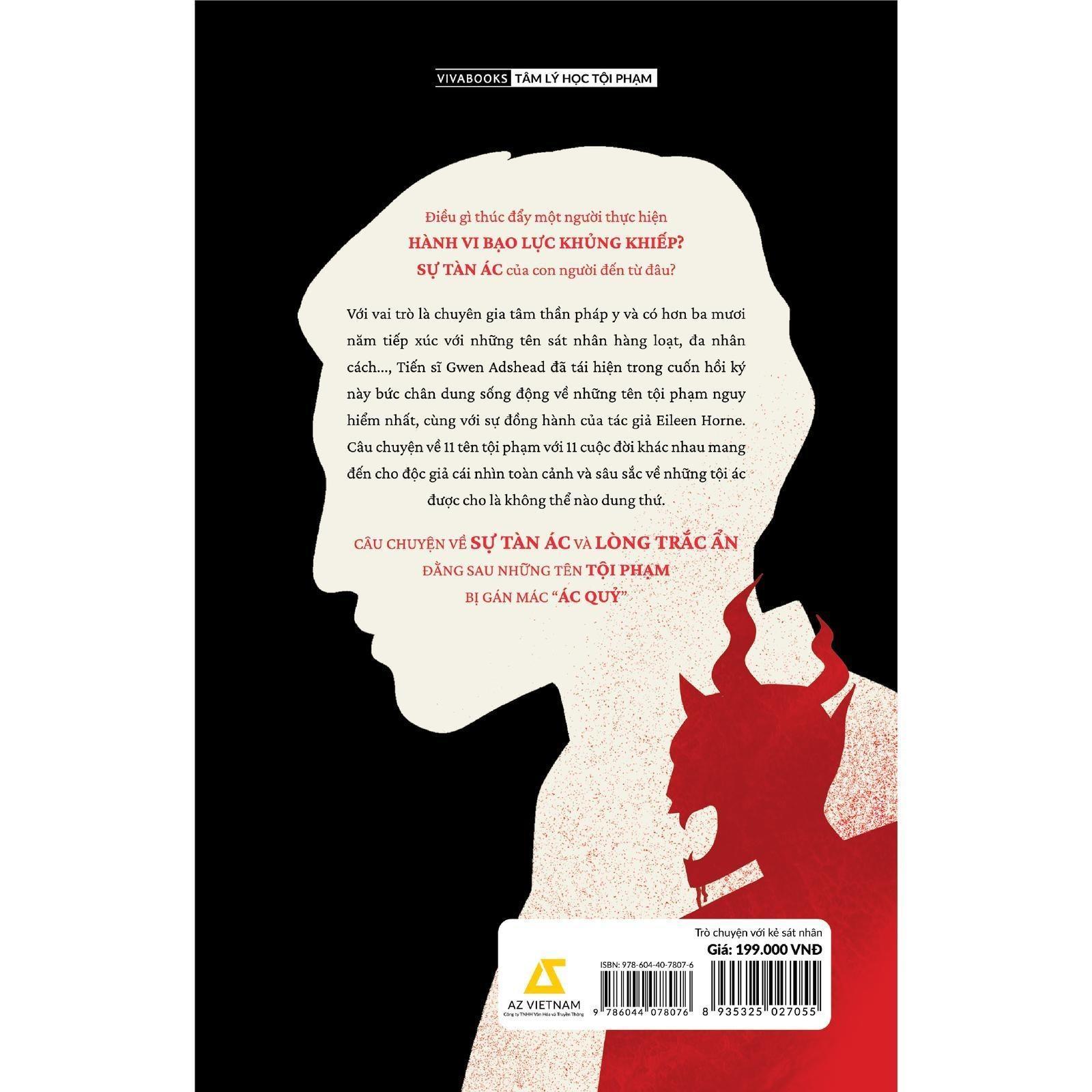 Trò Chuyện Với Kẻ Sát Nhân - Trước Khi Trở Thành Ác Quỷ - Bản Quyền