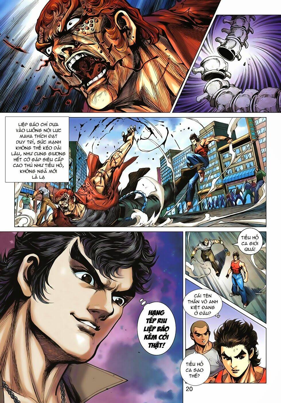 tân tác long hổ môn chapter 630 20