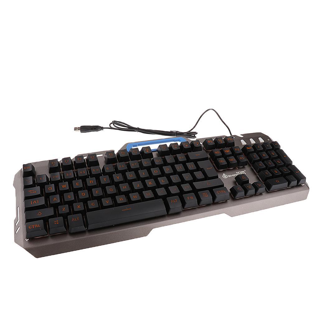 LED Illuminated Backlight Wired Mechanical Gaming