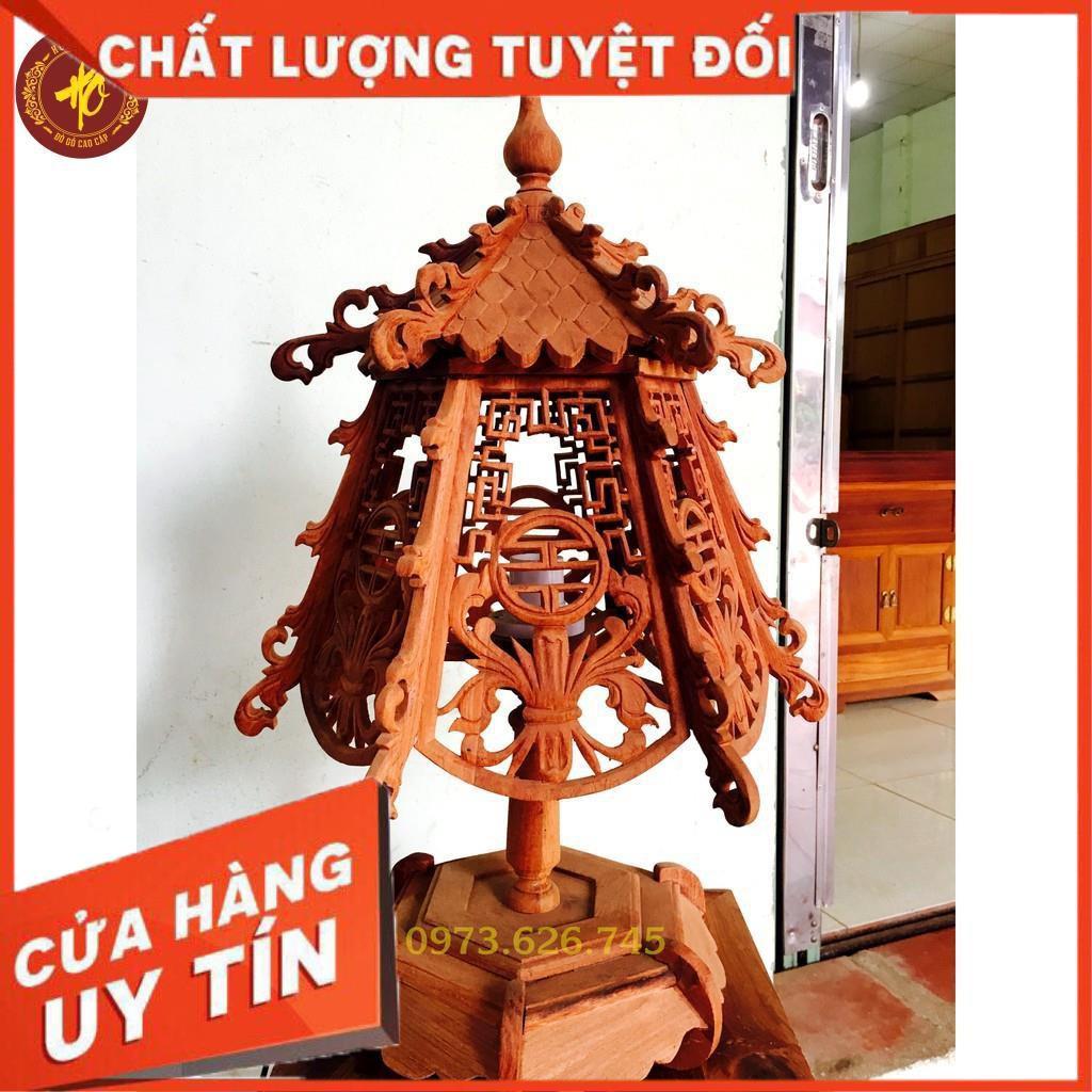ĐÈN HOA DÂY GỖ HƯƠNG CAO CẤP