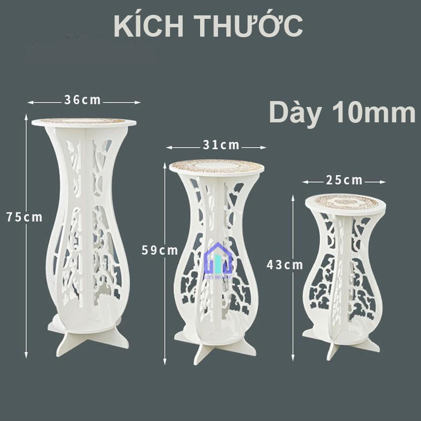 Giá để chậu cây cảnh trang trí cực đẹp, kích thước 43 x 25cm - ICO HOME