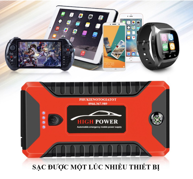 Bộ Kích Bình Ô Tô High Power 20000mAh Cao Cấp