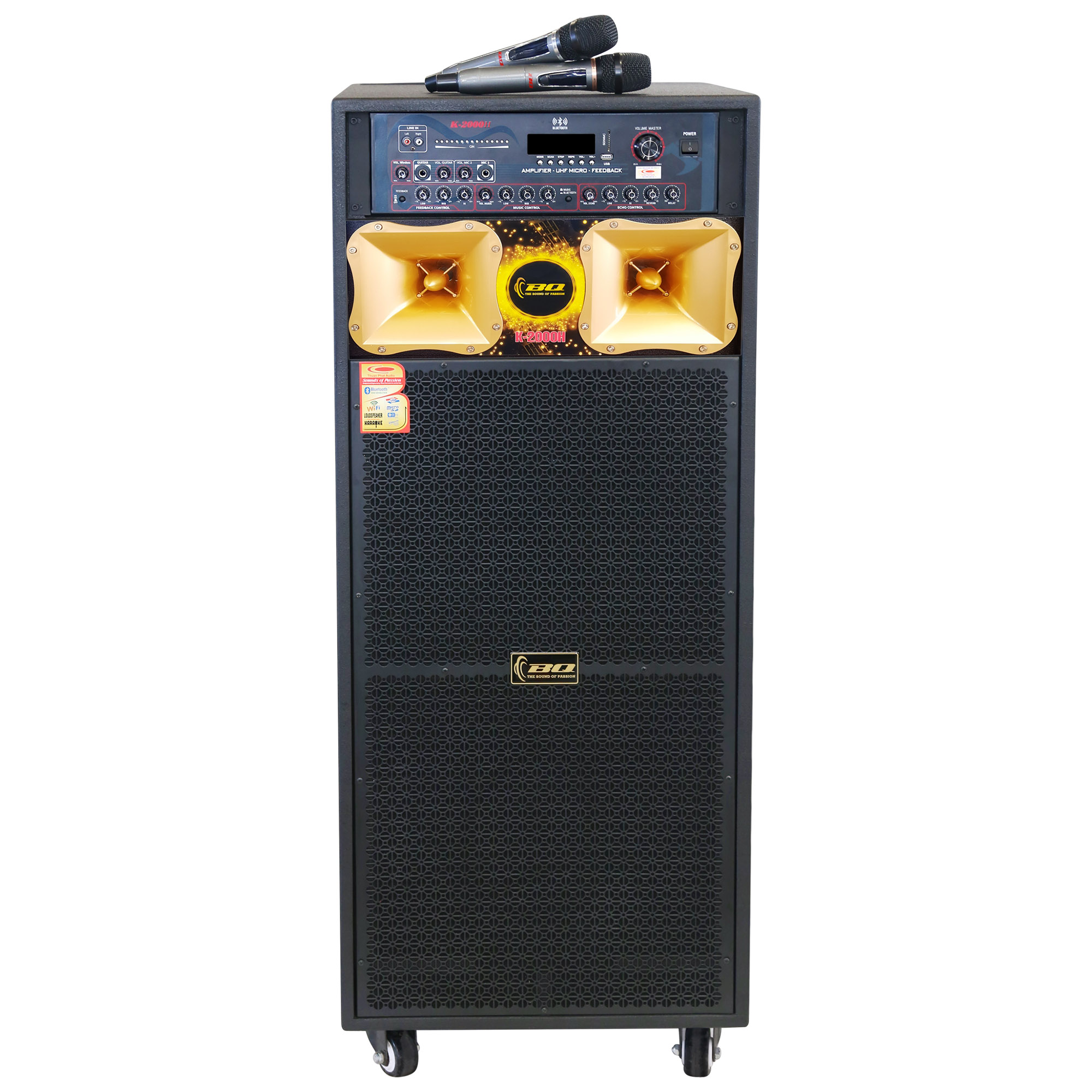 LOA DI ĐỘNG ĐIỆN  BQ- K-2000H- Hàng chính hãng