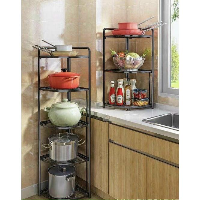 Kệ Góc Gấp Gọn Thông Minh Cao Cấp - Thép Cacbon Sơn Tĩnh Điện Chống Gỉ Tuổi Thọ 10 Năm - Vững Chắc, Sang Trọng