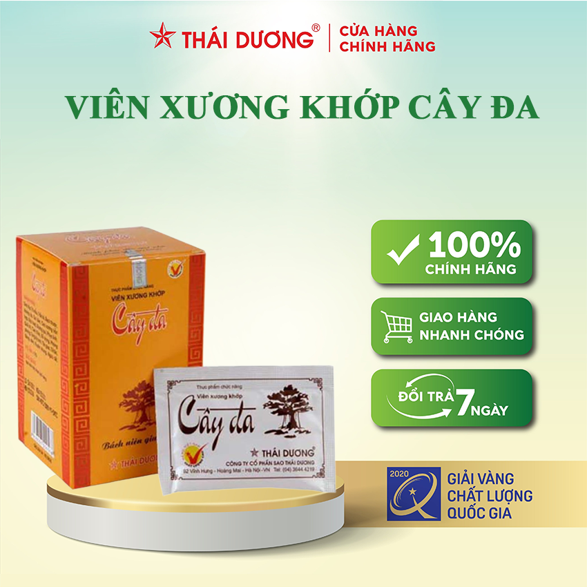 Viên hoàn Cây Đa xương khớp Sao Thái Dương 30 gói/ hộp