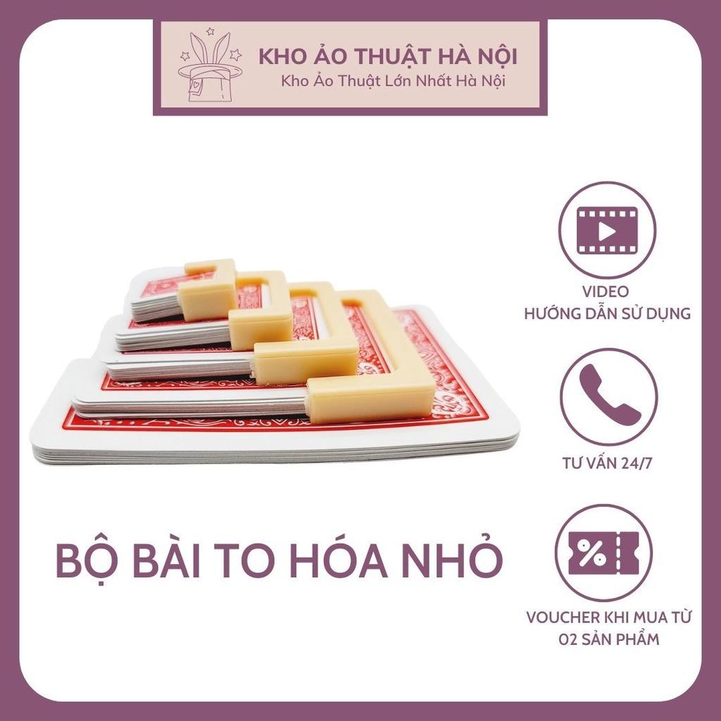 Ảo Thuật Bộ Bài To Hóa Nhỏ, Đạo Cụ Biểu Diễn Đường Phố, Đồ Chơi Sáng Tạo, Thông Minh, Rèn Luyện Kỹ Năng Cho Bé