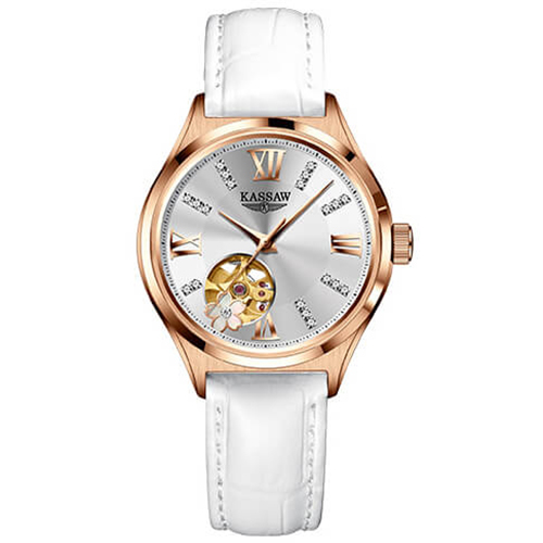 Đồng hồ nữ chính hãng KASSAW K990-3  Chống Nước ,chống xước ,kính sapphire, bảo hành 24 tháng Thời Trang Cho Nữ thiết kế đơn giản trẻ trung và sang trọng