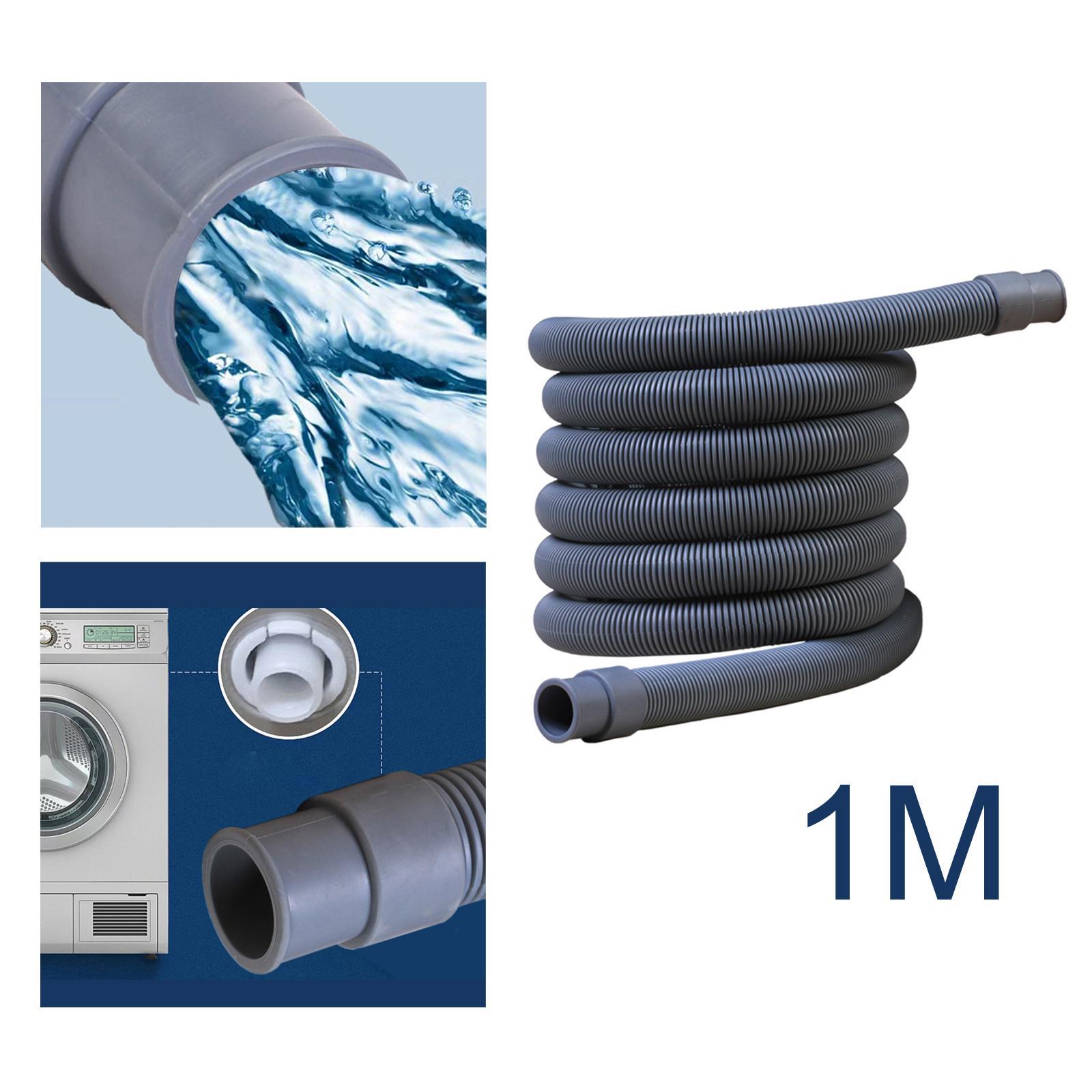 Washing Machine Drain Waste Hose, Flexible Hose ,Waste Water Outlet Expel Pipe, Extension Pipes for Accessories