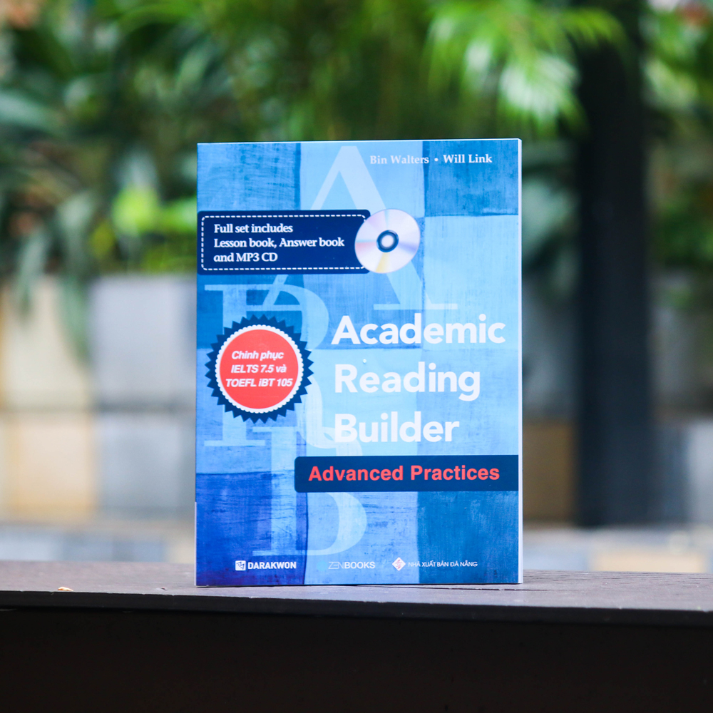 Sách - Academic Reading Builder - Advanced Practices (kèm CD) - trọn bộ 2 cuốn