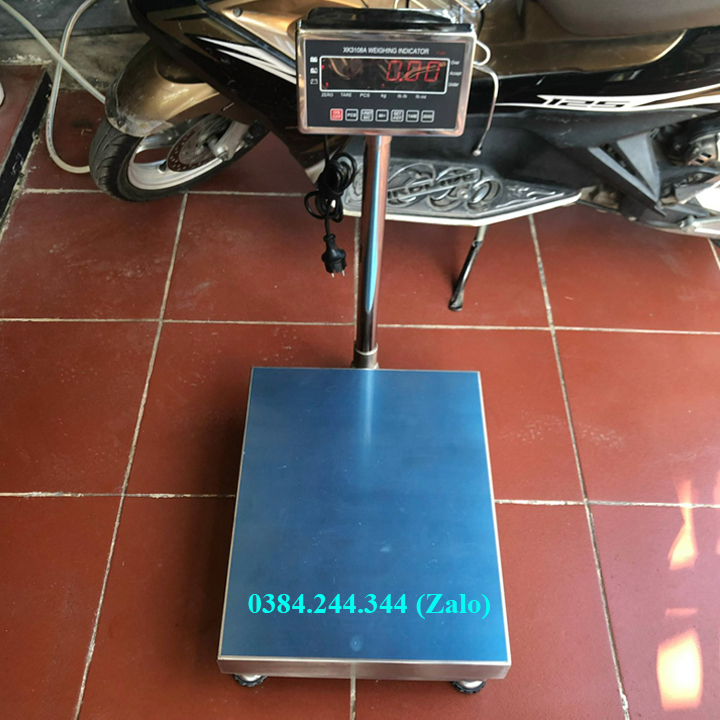 Cân bàn inox chống nước điện tử Citizens XK3108A, Mức cân 500kg, độ chia 0.1kg, Bàn cân kích thước 50x60cm (rộng x sâu)