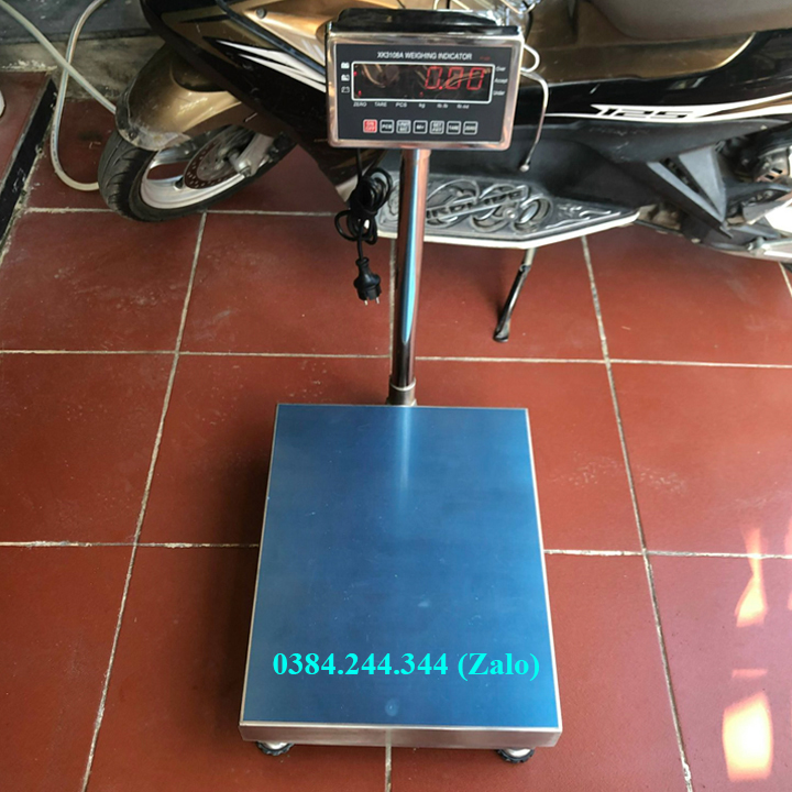 Cân bàn inox chống nước điện tử Citizens XK3108A, Mức cân 200kg, độ chia 0.05kg, Bàn cân kích thước 40x50cm