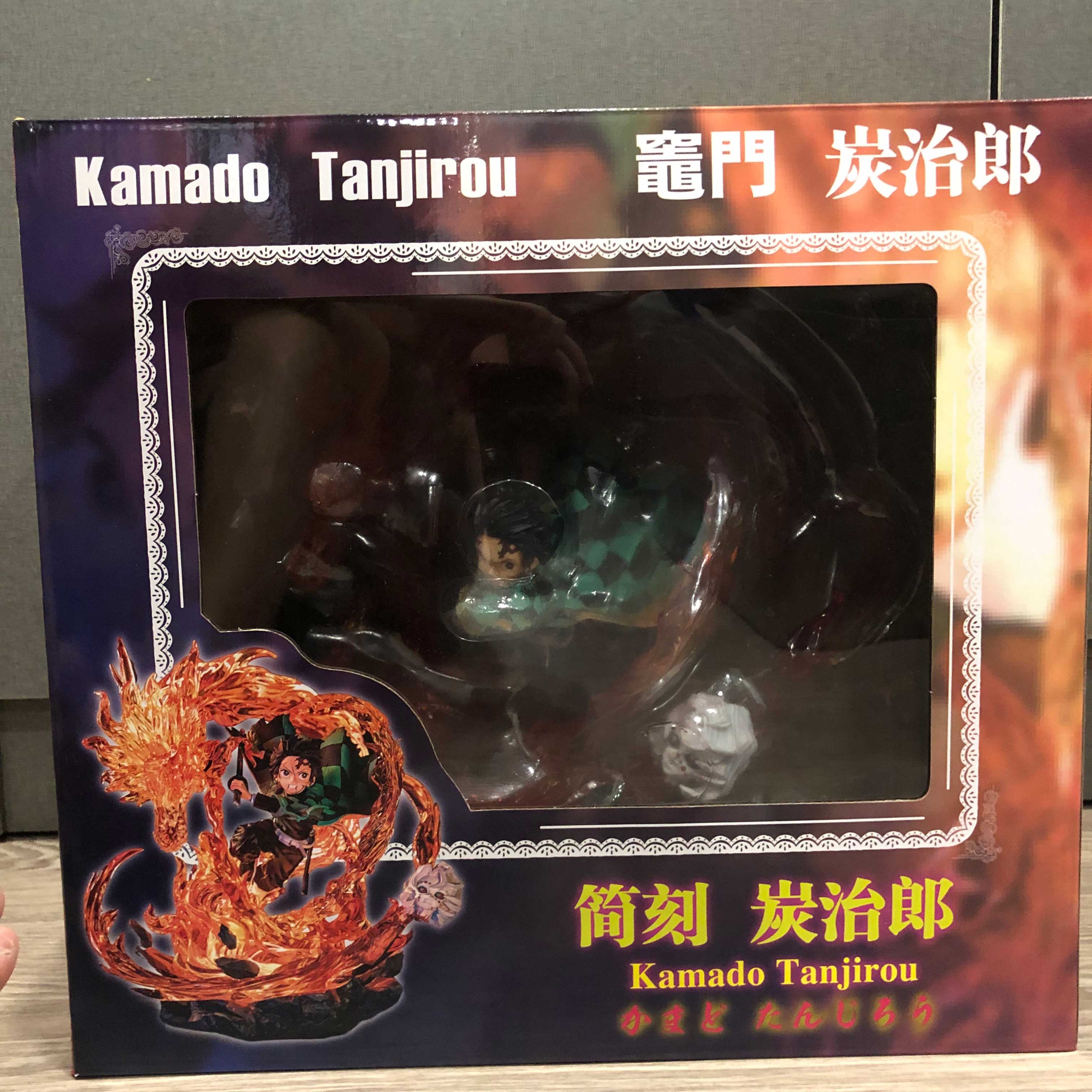 Mô hình Kamado Tanjiro Hỏa Xa 30 cm có LED - Kimetsu No Yaiba