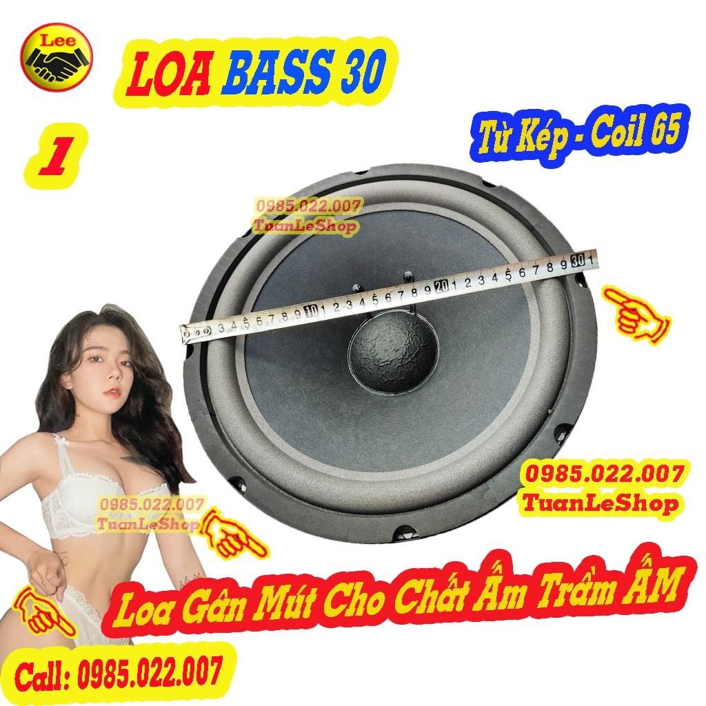 1 LOA BASS 30 GÂN MÚT COIL 65.5 TỪ KÉP KIỂU BMB – GIÁ 01 LOA BASS 3 TẤC TU KEP