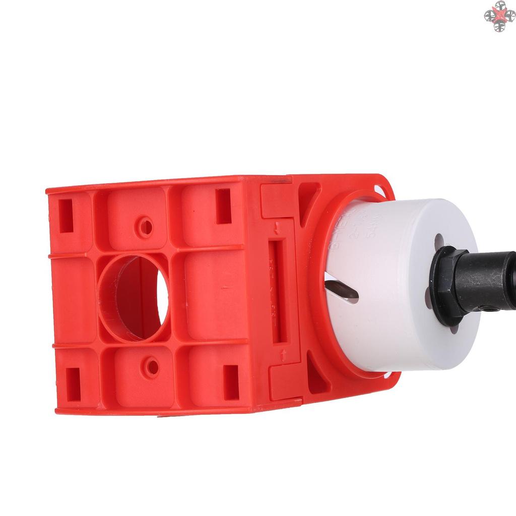Bộ cài đặt khóa với khuôn hướng dẫn cho cửa gỗ