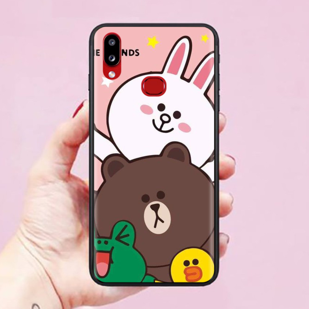 Ốp lưng dành cho điện thoại Samsung Galaxy A10S hình Chúng Ta là Gấu