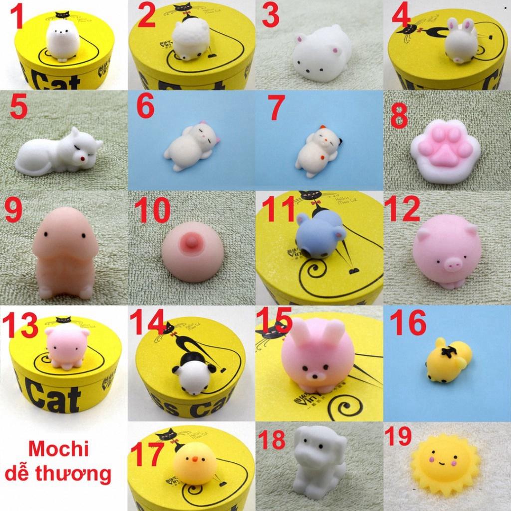 Squishy Mochi dễ thương , mềm bóp đã