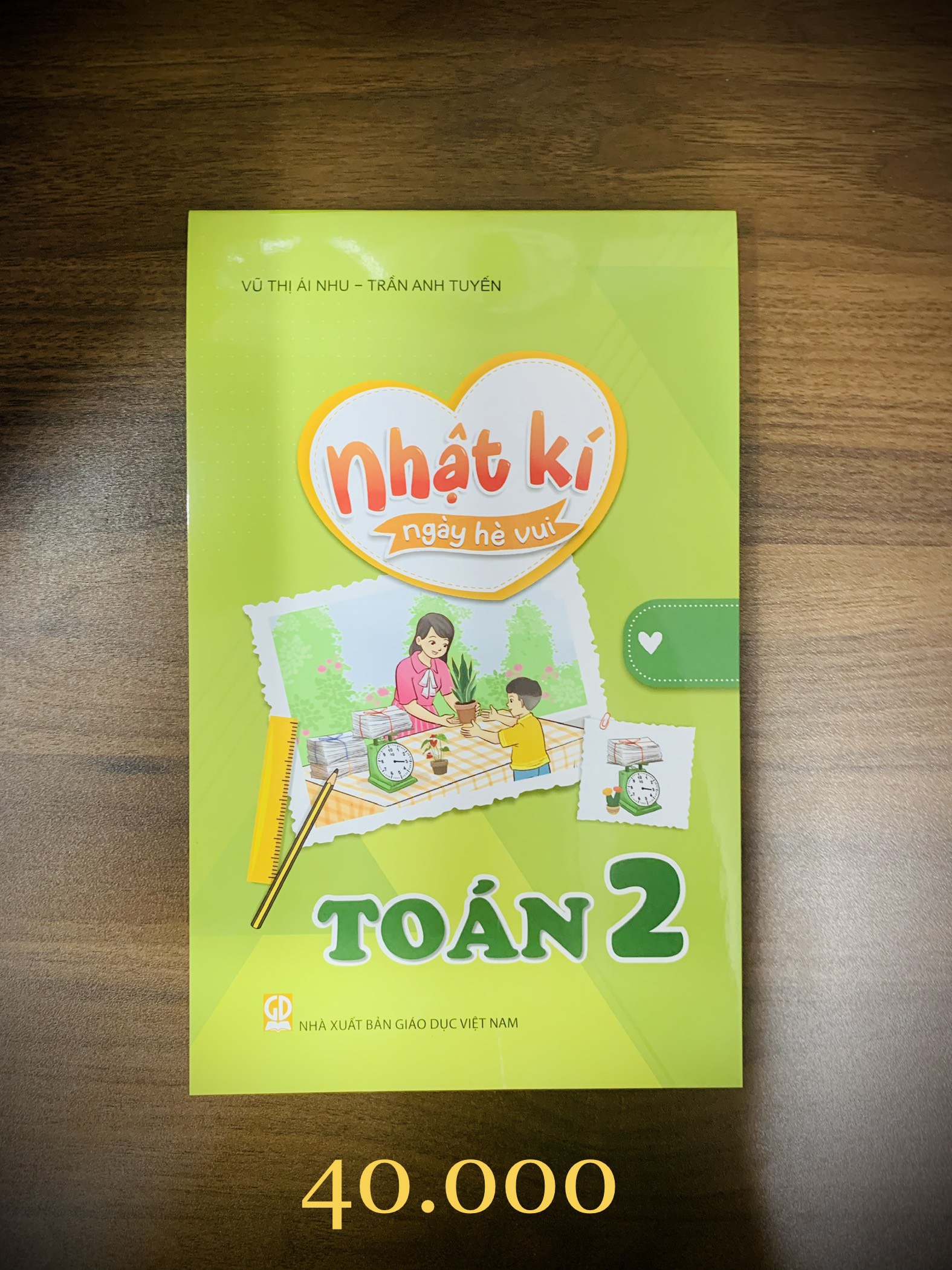 Sách - Combo nhật kí ngày hè vui toán + tiếng việt + tiếng anh 2