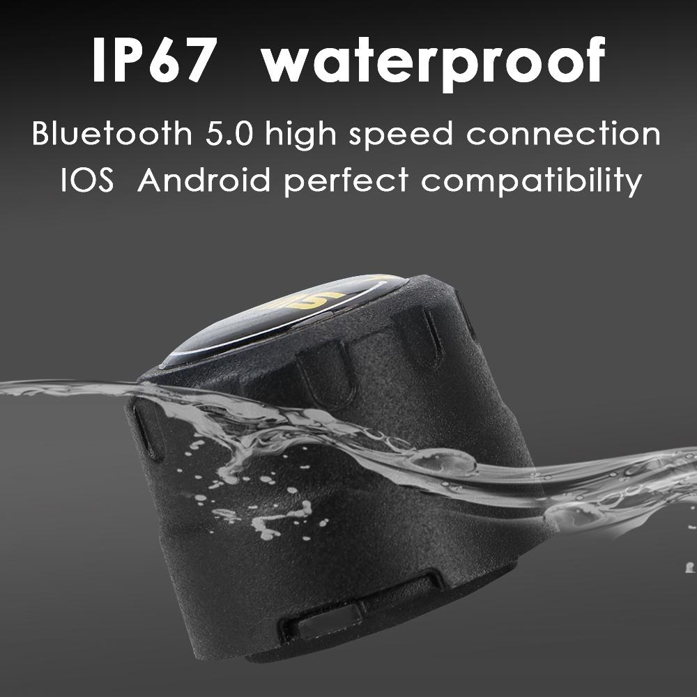 Cảm biến áp suất lốp xe hơi Bluetooth 4.0 chống nước cho Android iOS