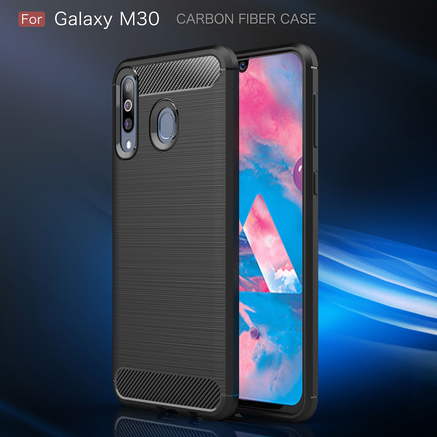 Ốp lưng chống sốc cho Samsung Galaxy M30 hiệu Likgus - Hàng nhập khẩu
