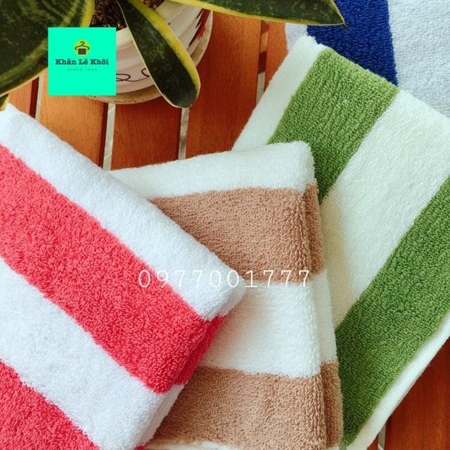 Khăn mặt Sọc Dày Dặn KMH - Nhiều màu