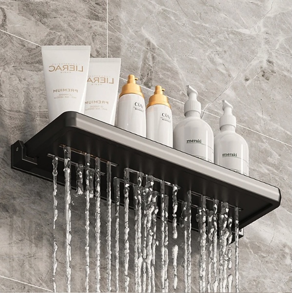 Giá đựng đồ xếp gọn nhà bếp phòng tắm Shelf Bathroom Keisha