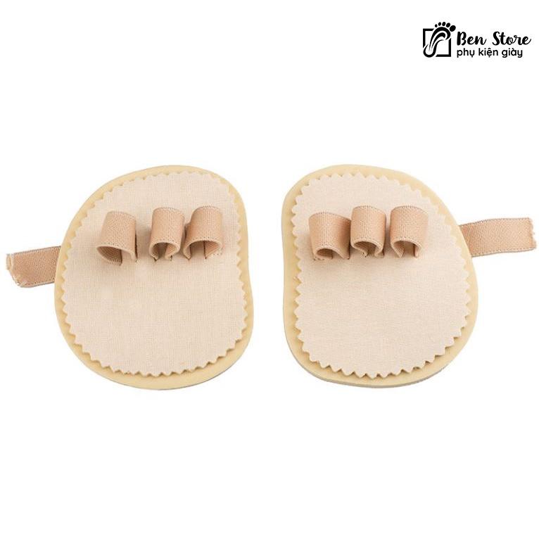 Đệm điều chỉnh dây đeo đàn hồi tách ngón chân chồng lên nhau #lot12