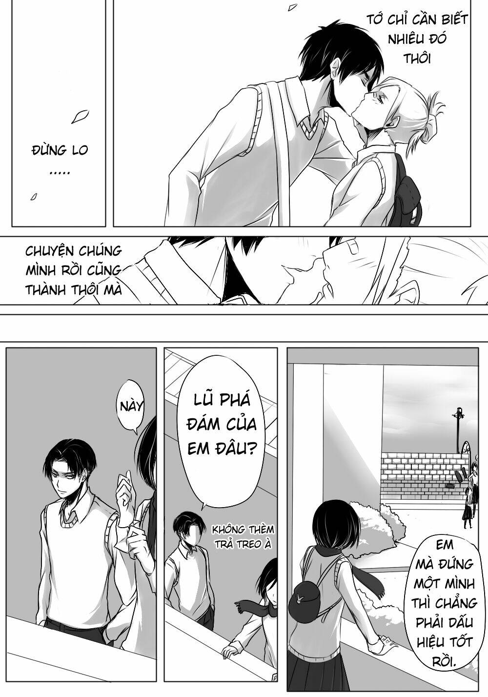 tấn công người khổng lồ - doujinshi lemi chapter 2 37