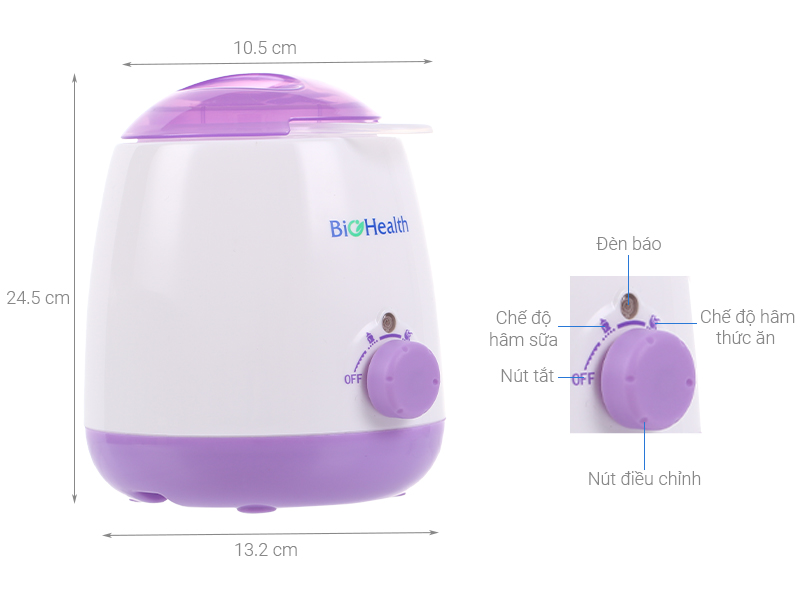 Máy hâm sữa Biohealth BH8110