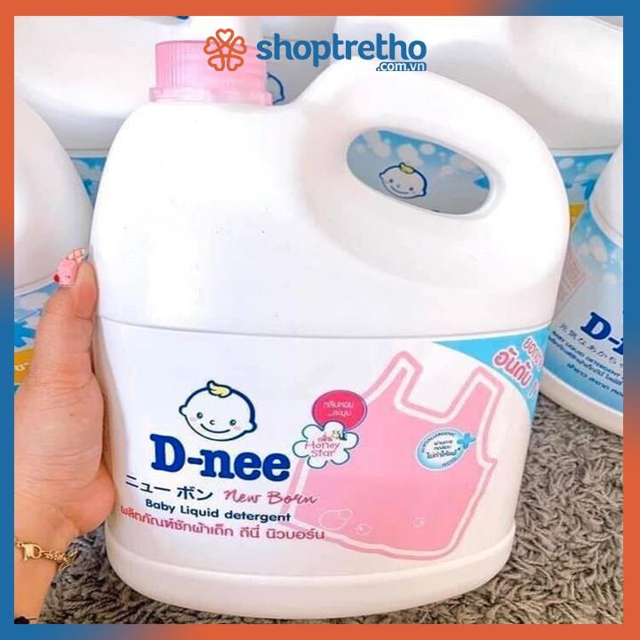 Nước giặt Dnee 3000ml xanh/hồng/trắng - Thái Lan