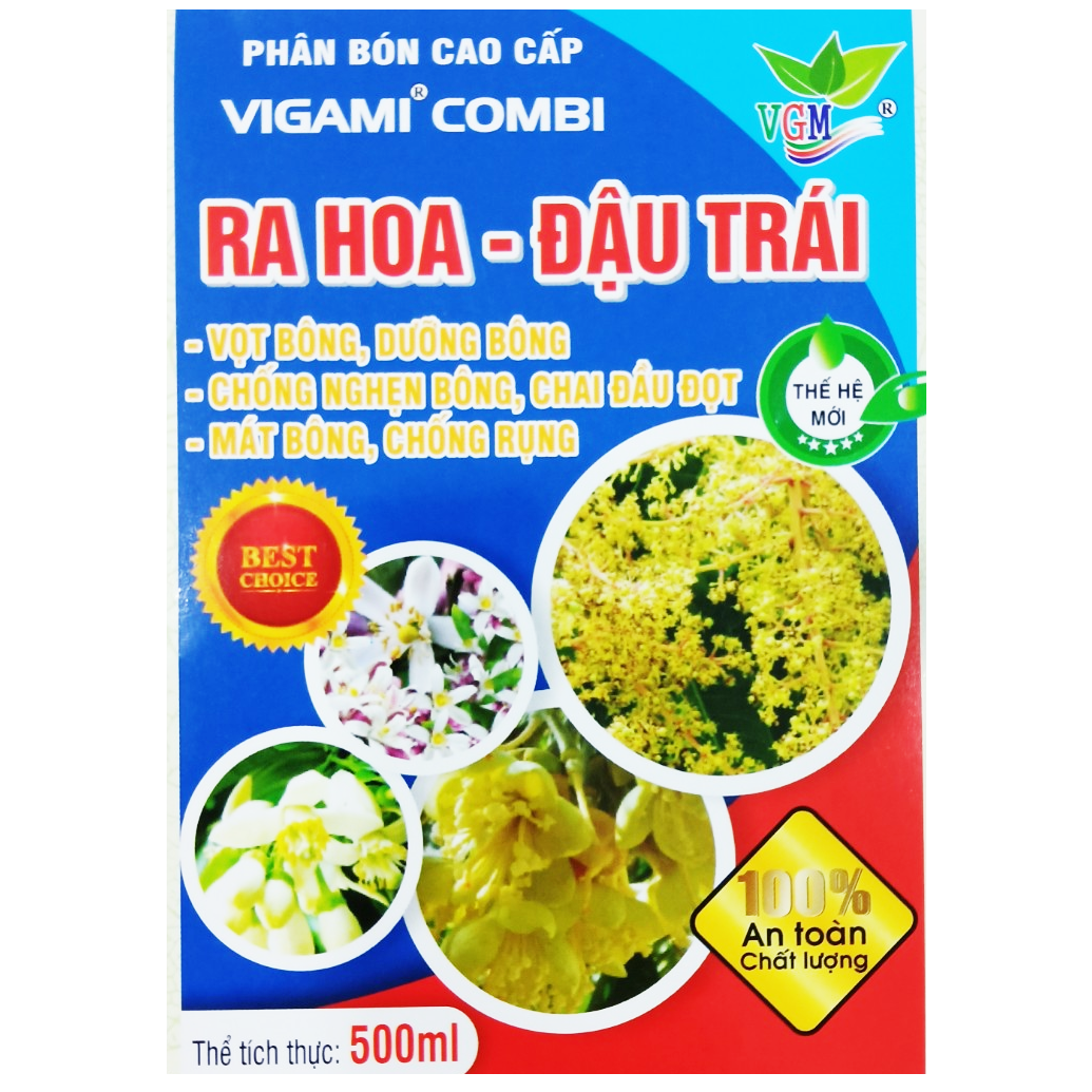 Phân bón VIGAMI COMBI ra hoa- đậu trái 500ML