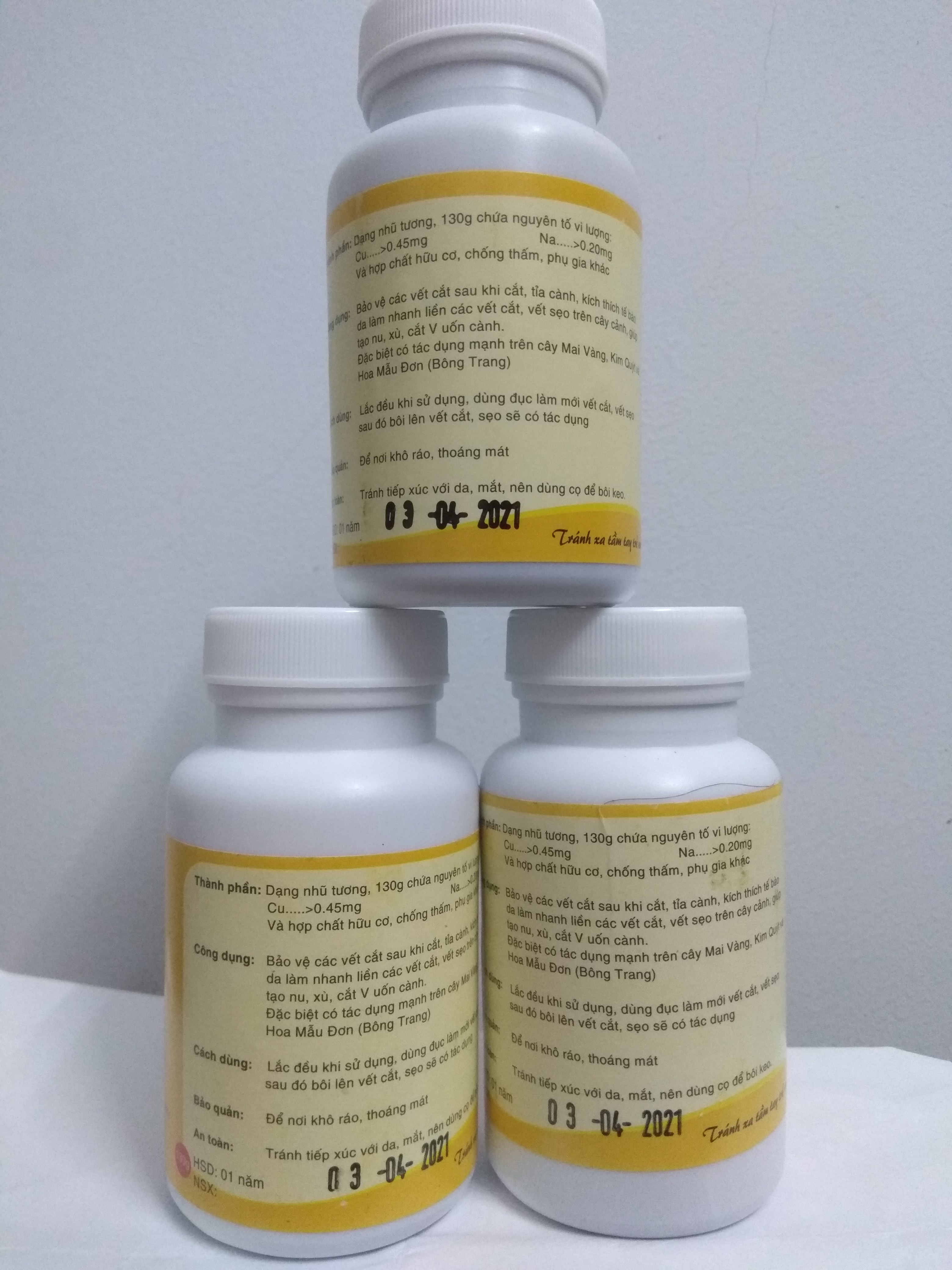 Keo liền da cây cảnh hiệu Chánh Lâm - chai 100 gram