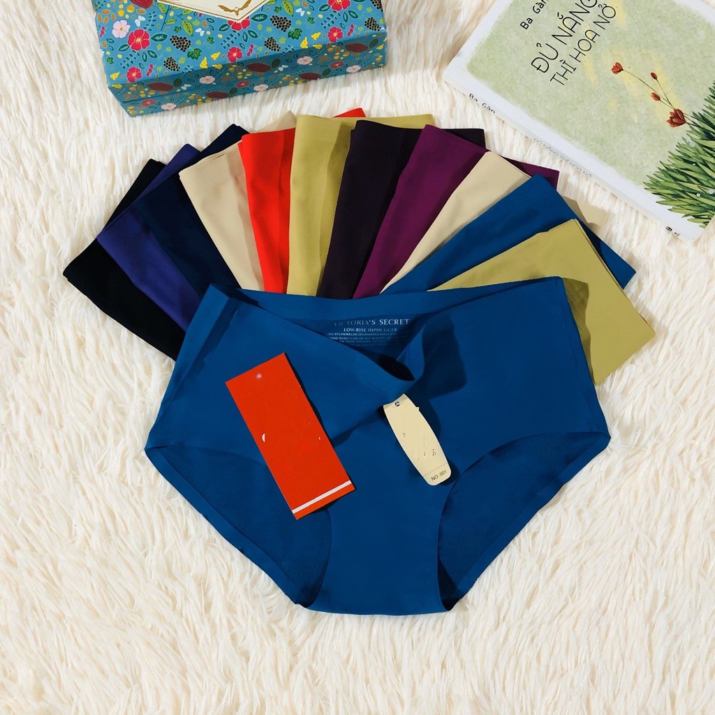 Combo 10 Quần lót nữ đúc su không đường may mềm mại thoáng mát