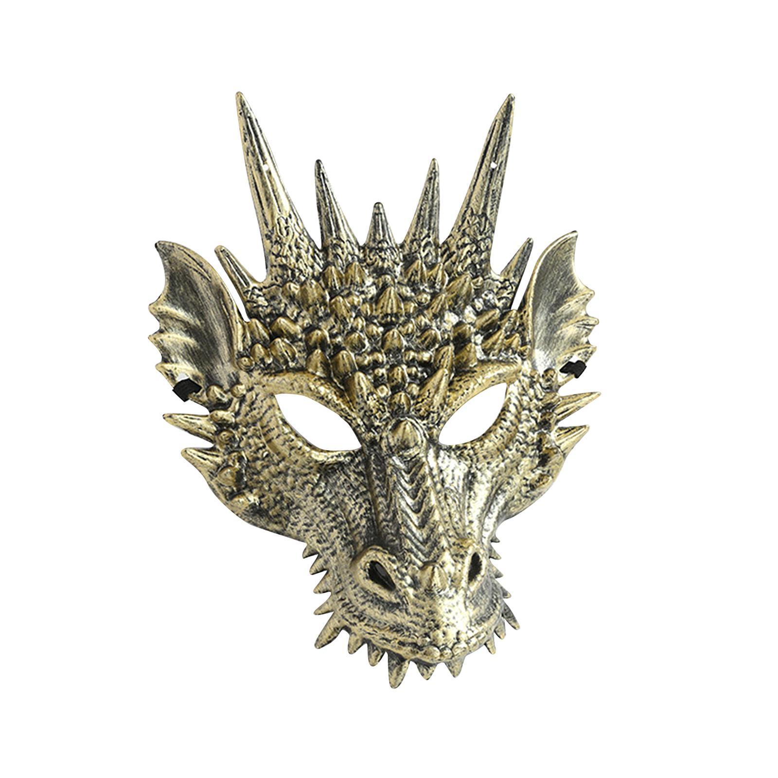 3D Dragon  Animal Headdress , Novelty Full Head Cover, Dragon Head , Halloween Masquerade  for Shows, Festival, Cosplay Halloween