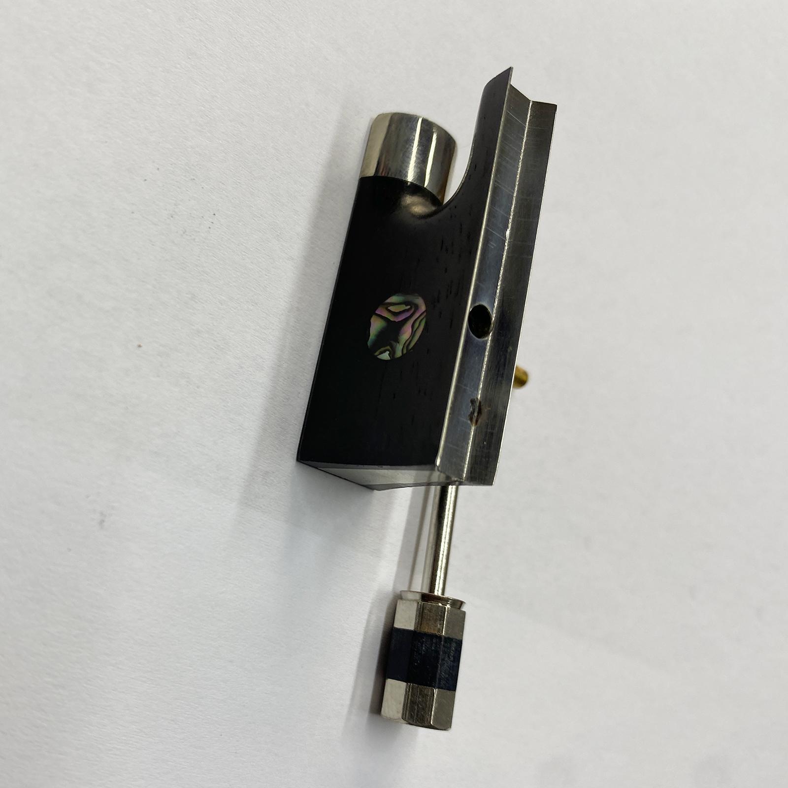 Violin Bow Frog W/ Screw Replacement for 3/4-4/4 Violin Beginners Musical Instrument