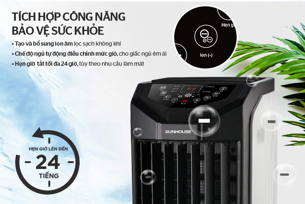 Quạt Điều Hòa Sunhouse SHD 7719 - Hàng chính hãng